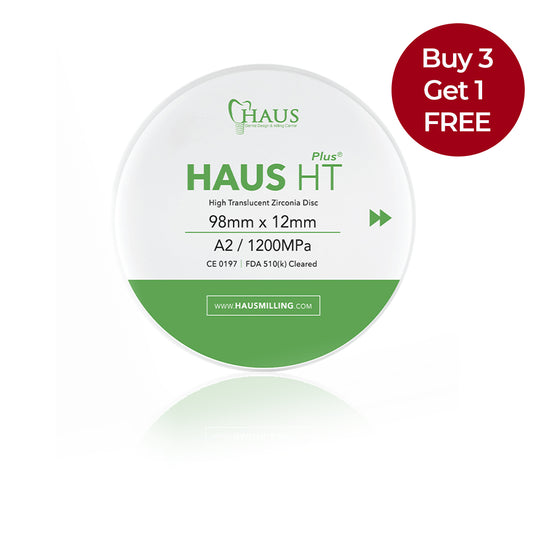 Haus High Translucency Plus Zirconia Disc