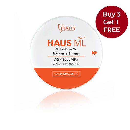 Haus Multilayered Plus Zirconia Disc